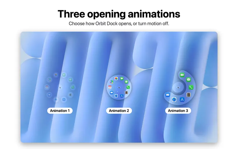 Choose how Orbit Dock opens