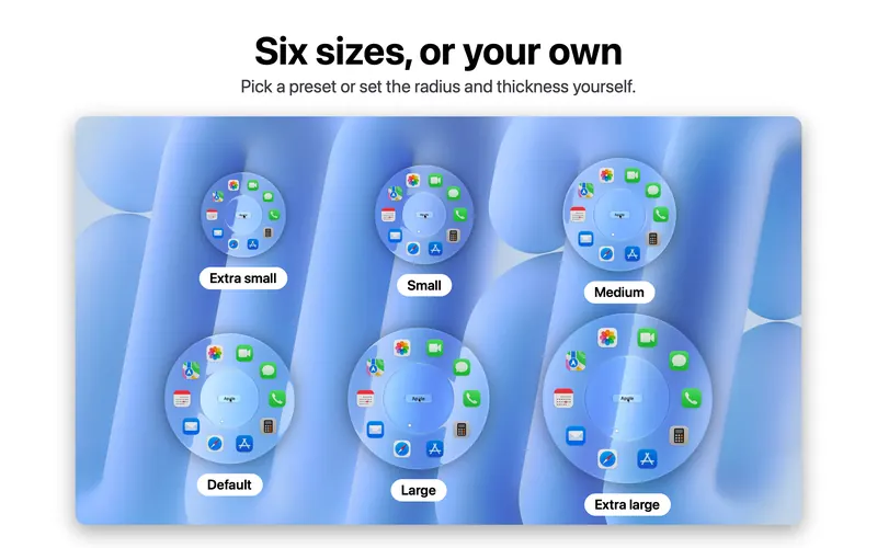Ready sizes or your own size